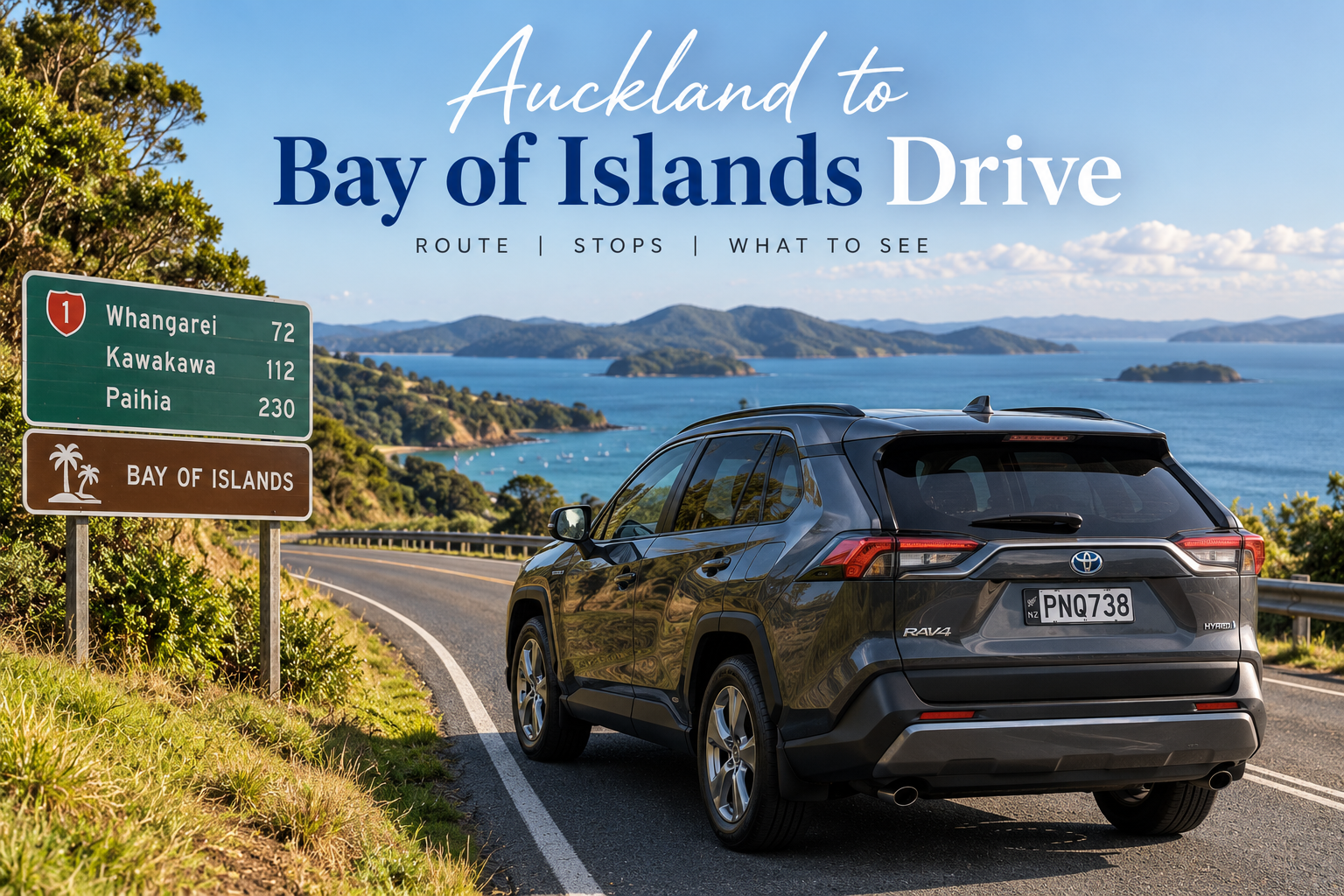 Auckland to Bay of Islands Drive: Route, Stops and What to See