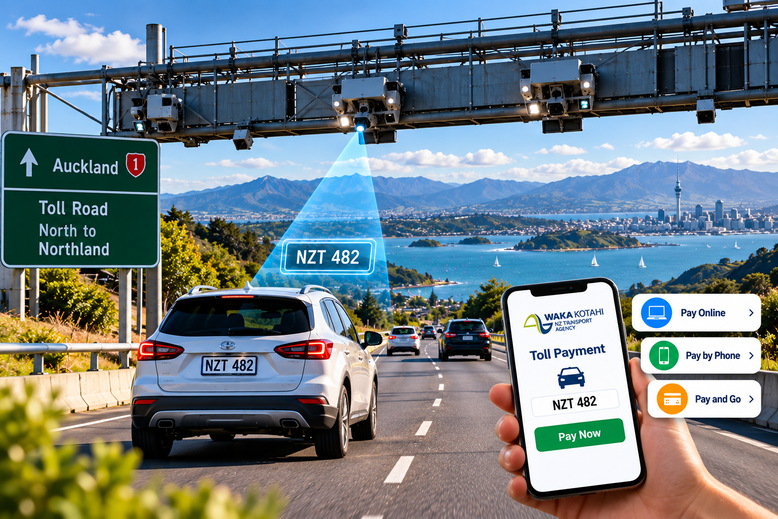 Toll Roads in New Zealand & How to Pay