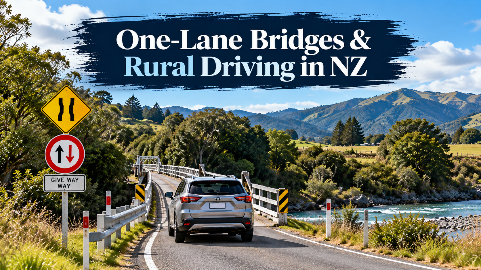 One-Lane Bridges & Rural Driving in NZ