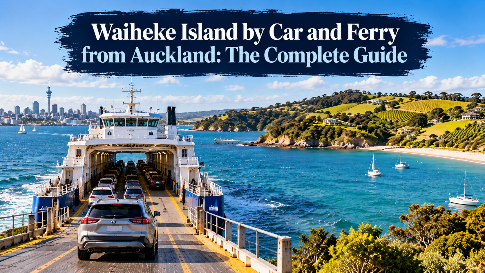 Waiheke Island by Car and Ferry from Auckland: The Complete Guide