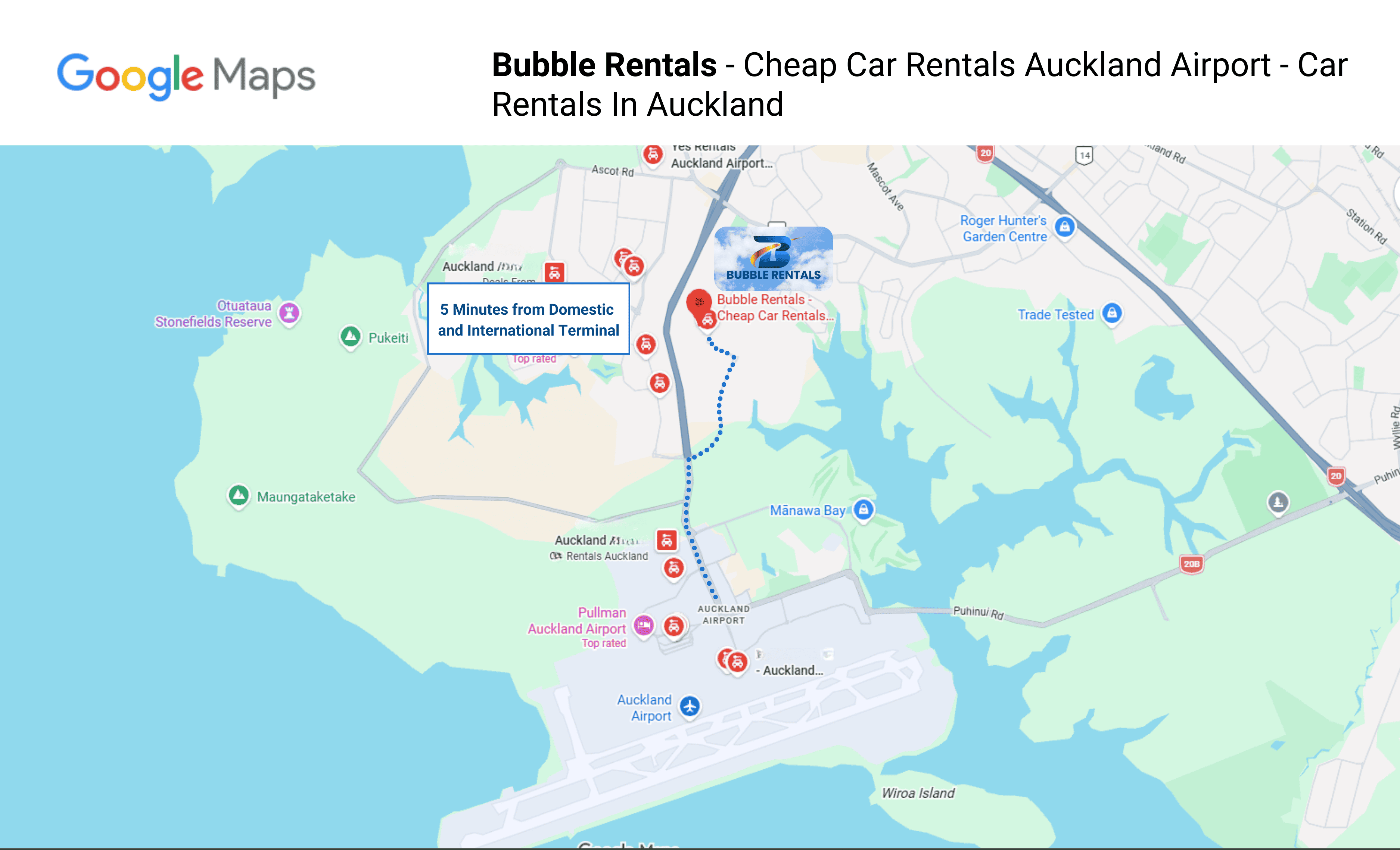 bubble rentals - google map(1)